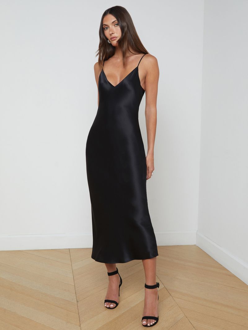 Black Slip Dress