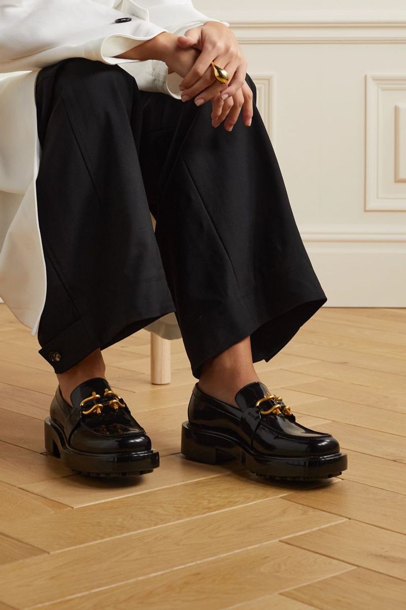 Leather Loafers (Structured Silhouette)