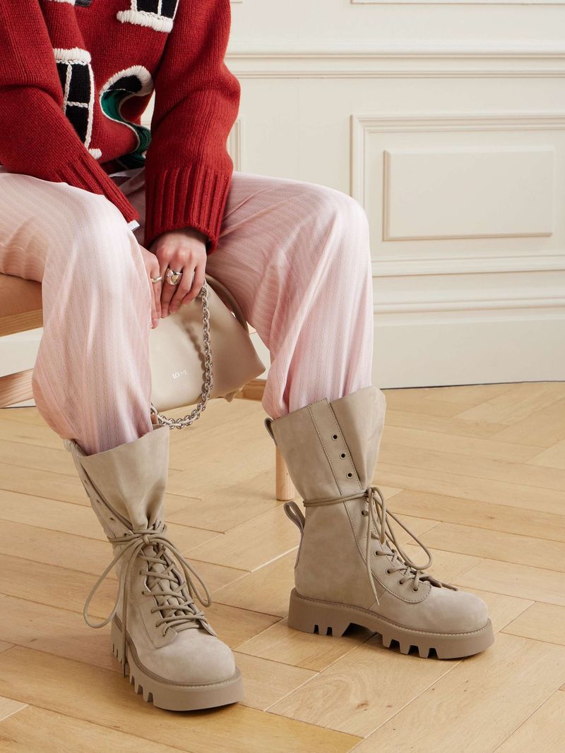 Combat Lace-Up Boots