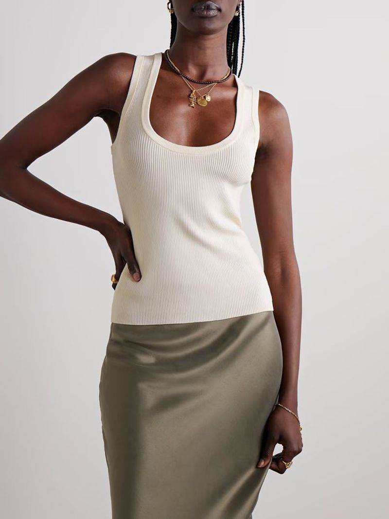 Soft Knit Tank or Sleeveless Shell