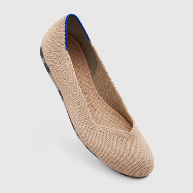 Round-Toe Comfort Flats
