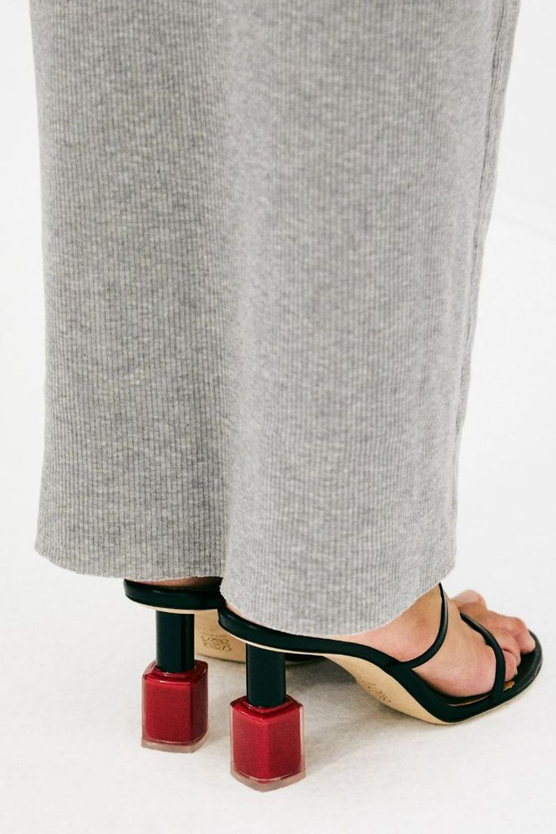 Loewe Nail Polish Sandals