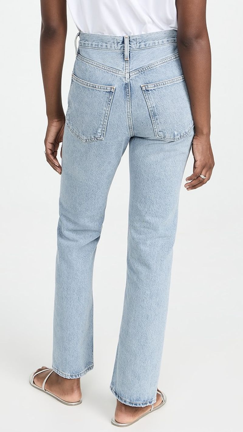 AGOLDE Lana High-Rise Wide-Leg Jeans