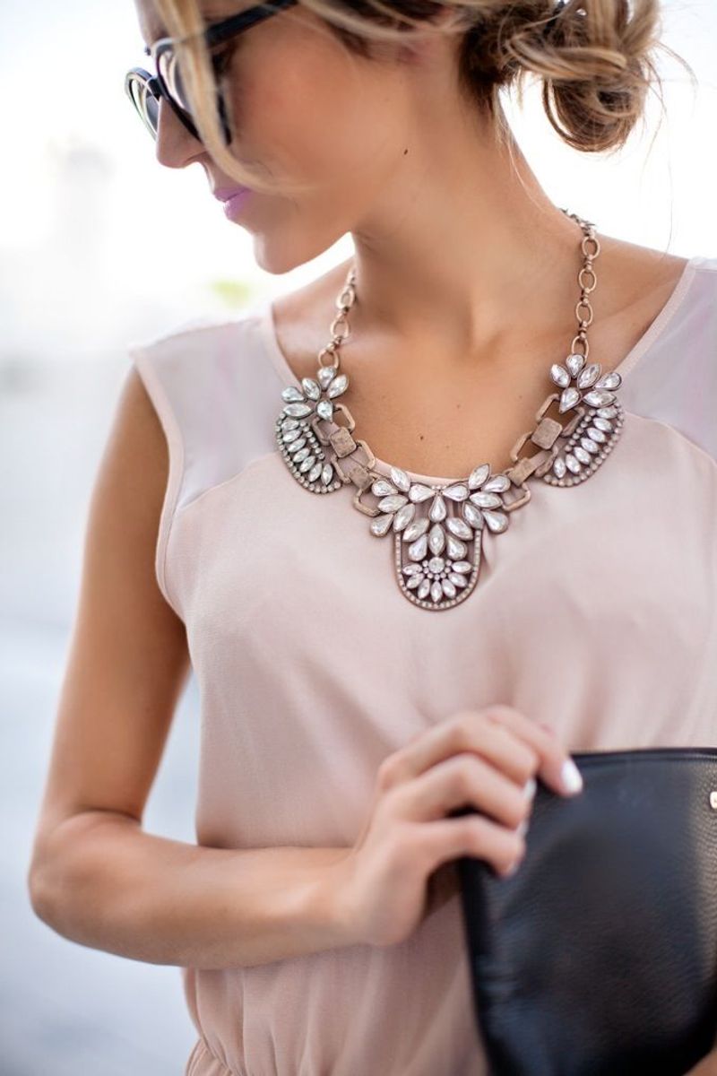 Chunky Statement Necklaces from the Early 2010s