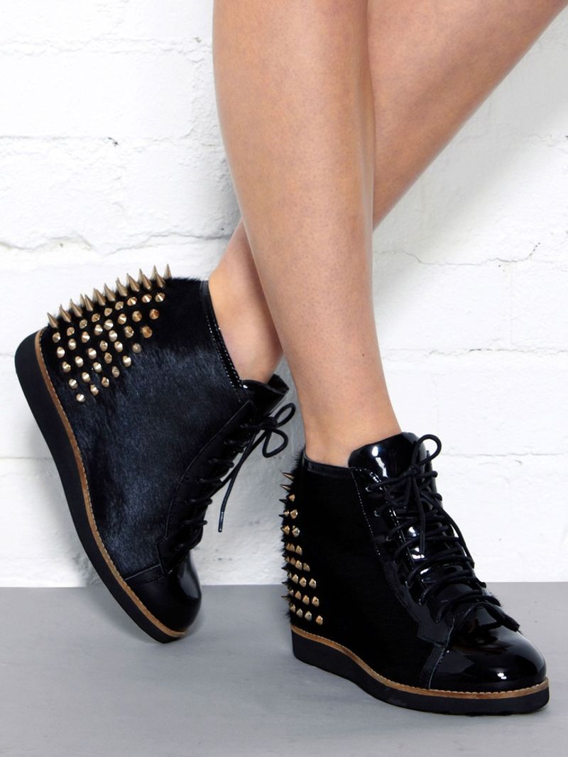 Spiky Studded Wedges