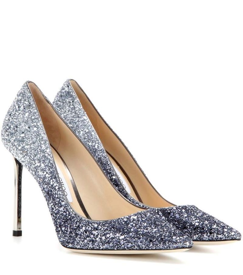 Cancer – Jimmy Choo Romy 85 Glitter Dégradé Pumps
