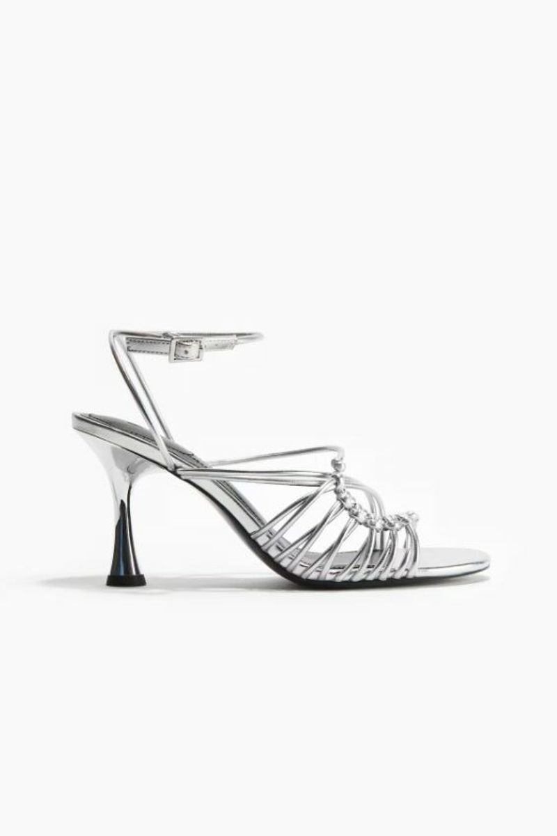 H&M Heeled Strappy Sandals