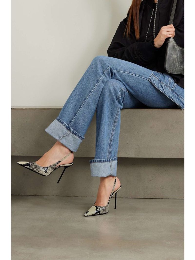 Snake-effect Heels