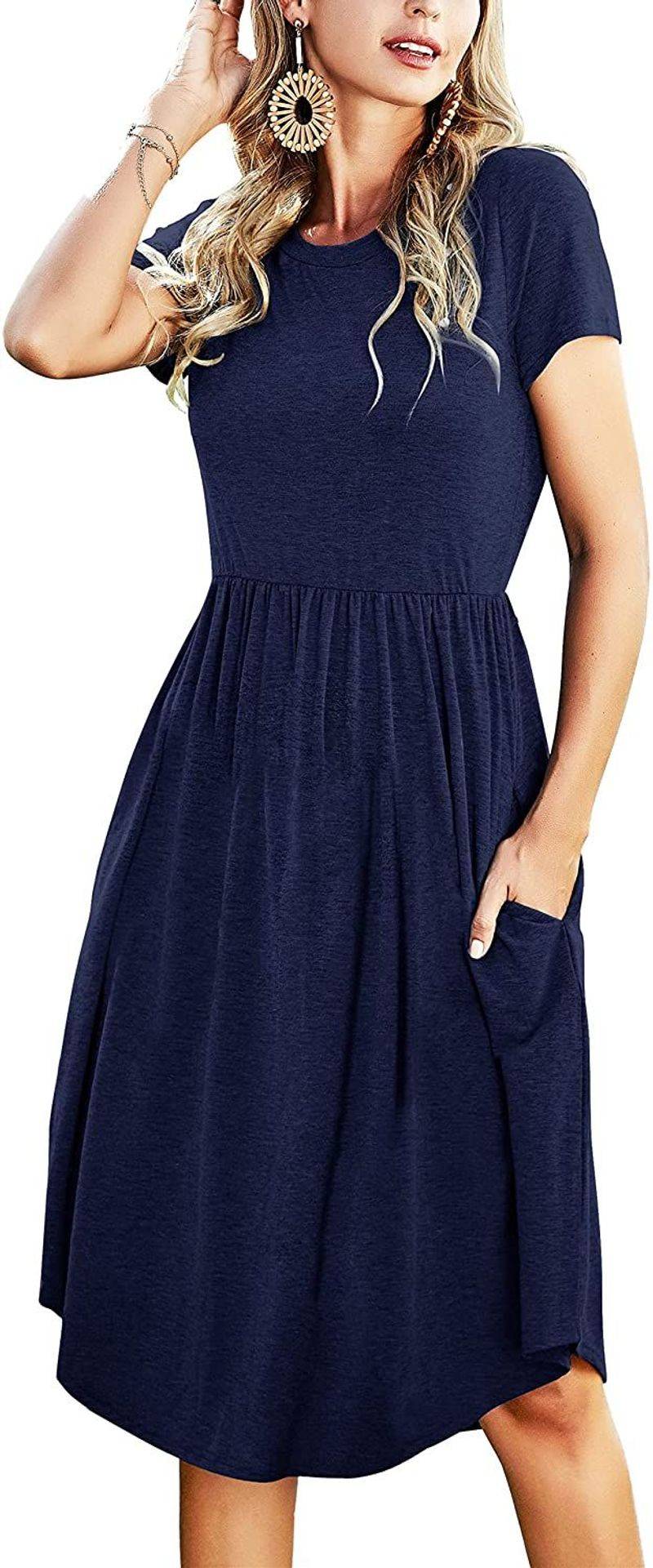 Simier Fariry Knee Length Travel Dress