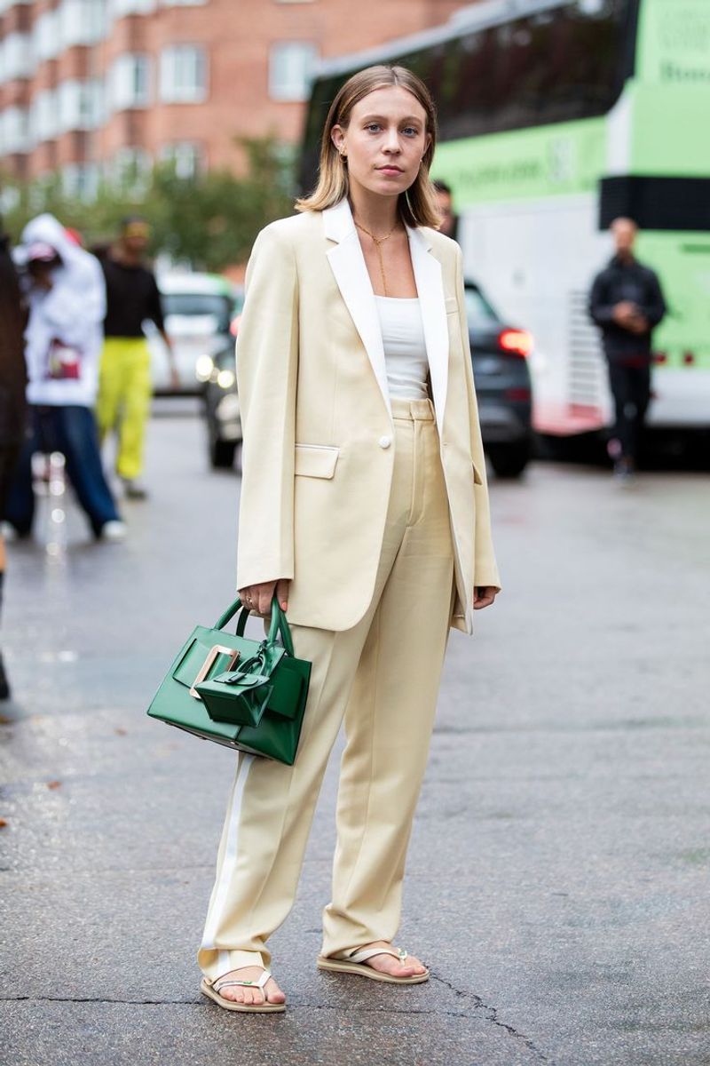 With High-Waist Pants