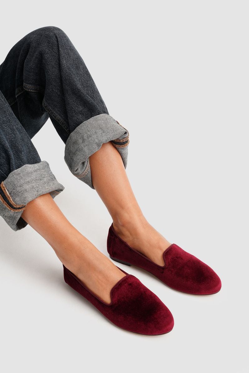 Velvet Smoking Slippers