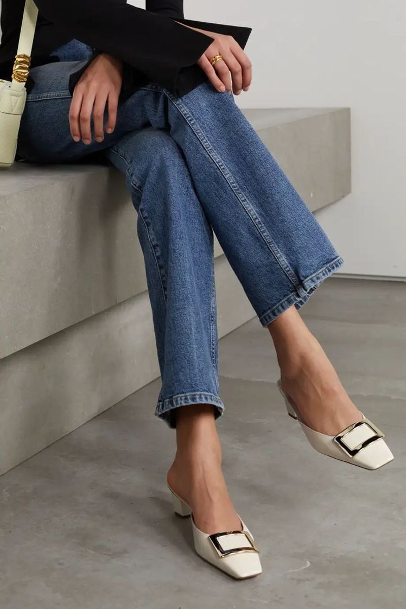 Low-Block Heel Mules