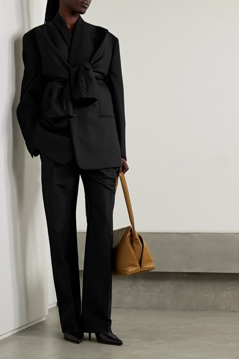 With a Wrap Blazer