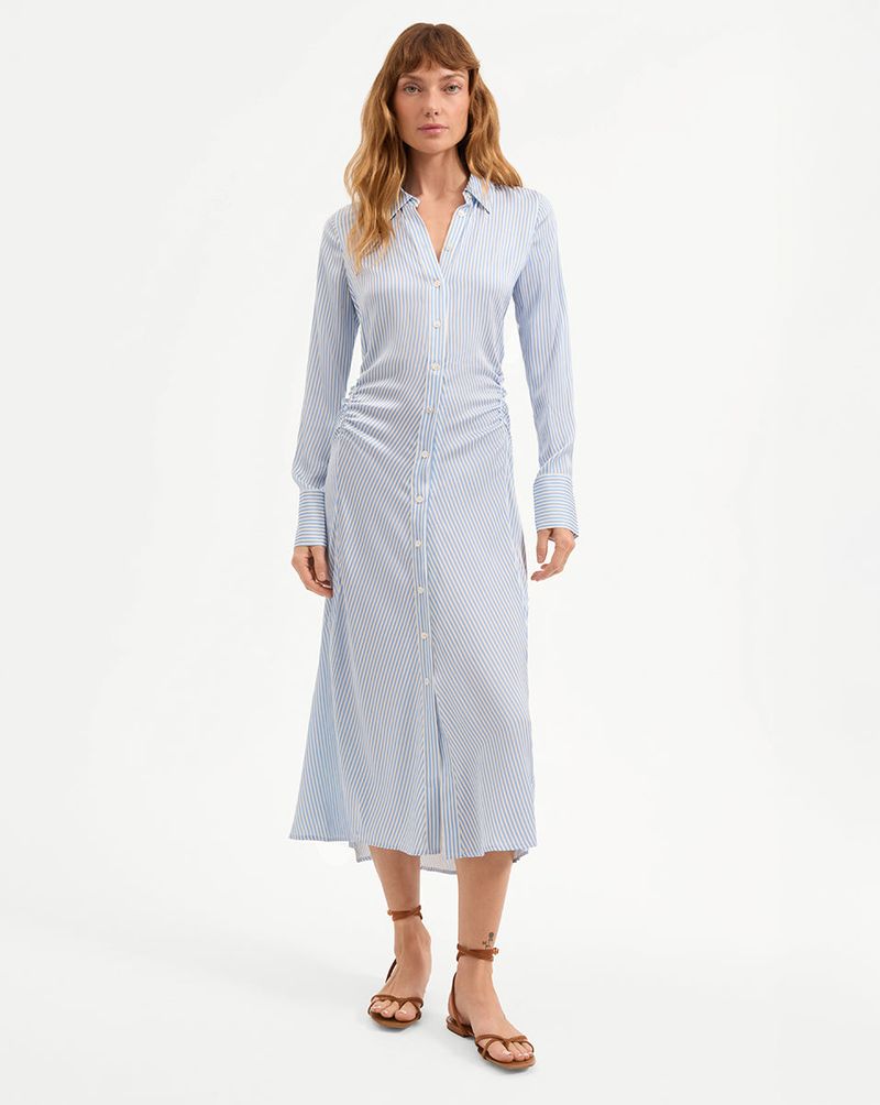 Veronica Beard Midi Shirt Dress