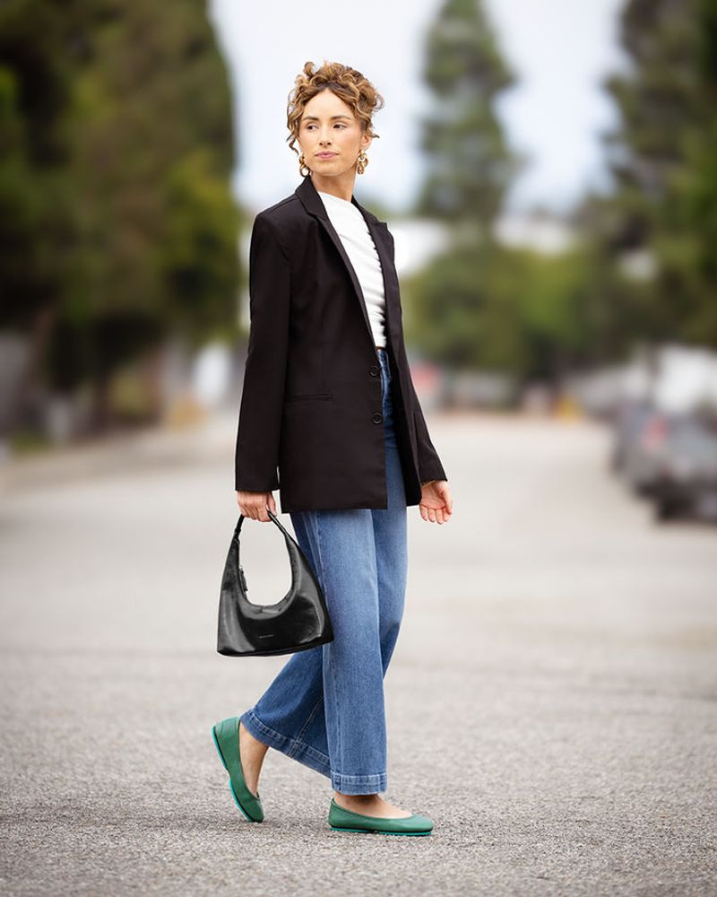 Overly Worn Ballet Flats