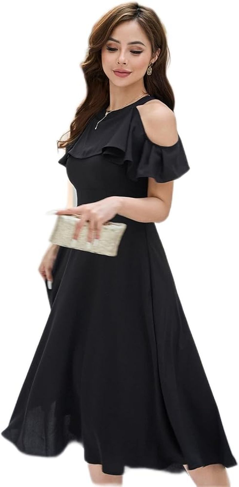 Gunest Cold‑Shoulder Dress