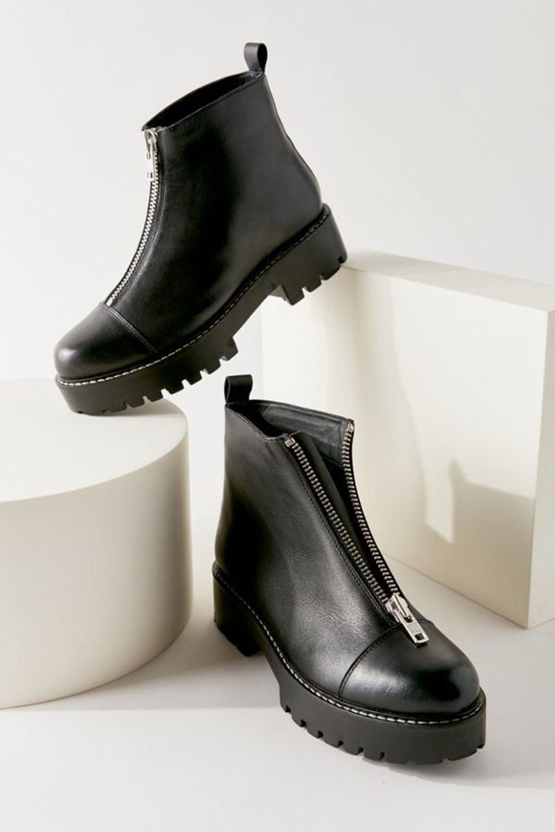 Fashion Boots with Zippers