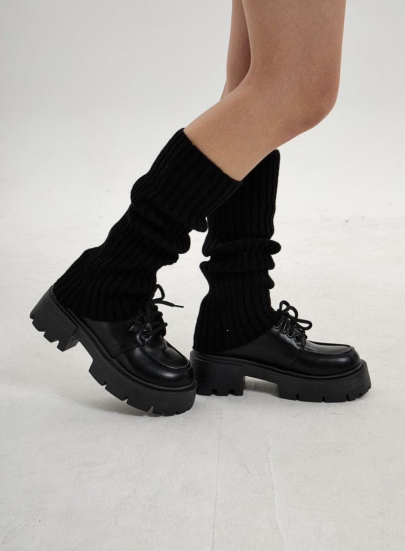 Platform Loafers with Cartoon-Level Proportions