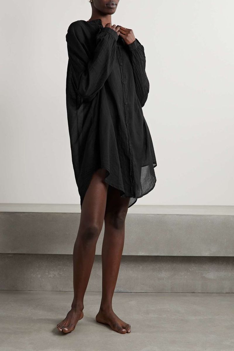 Wearing Shapeless or Oversized Clothes