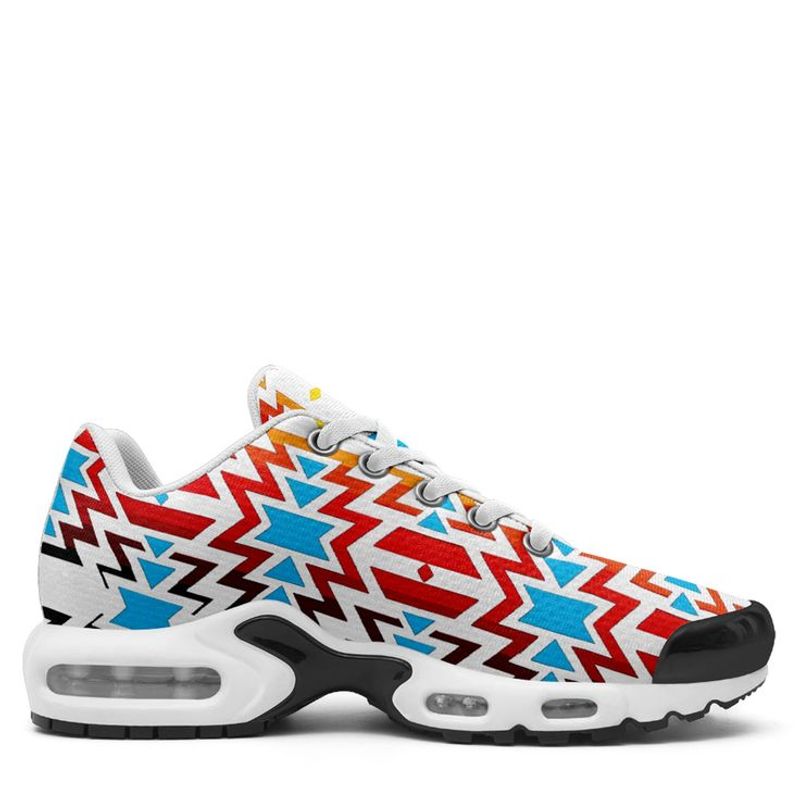 Overly Colorful or Patterned Sneakers