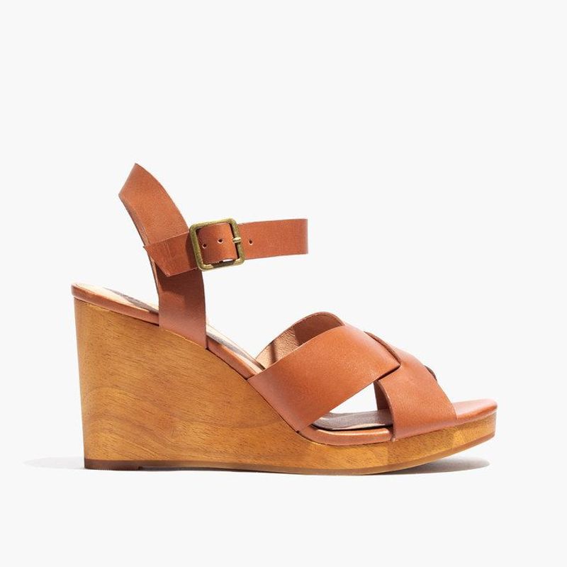 Wooden Wedge Sandals