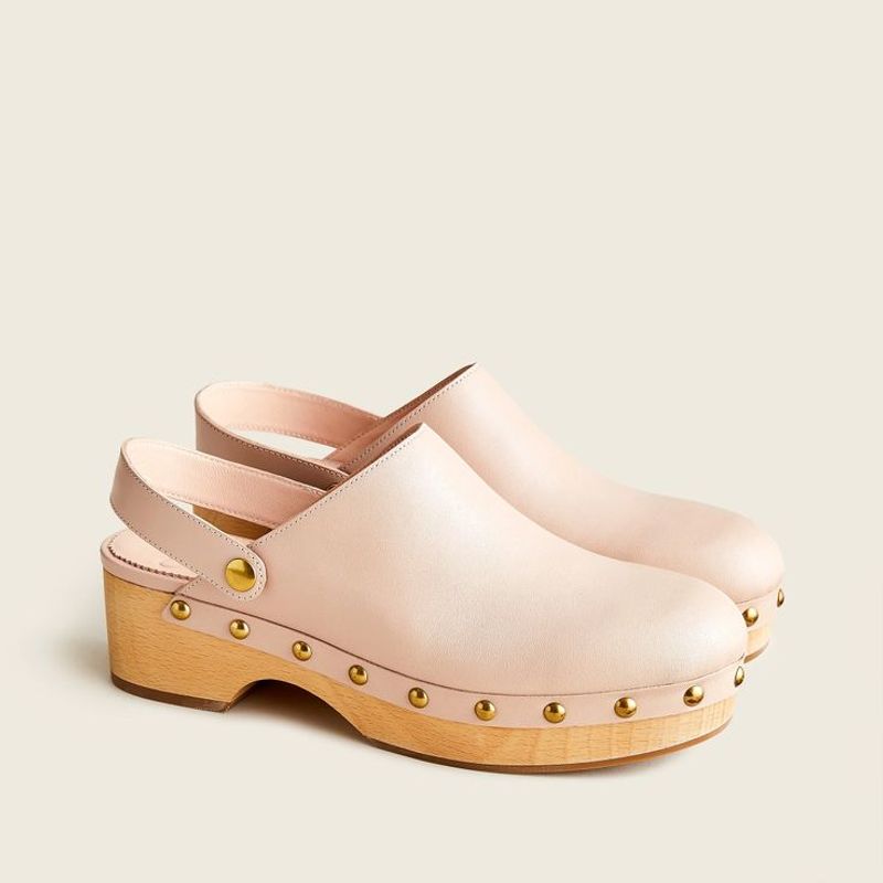 Clogs with Thick Soles
