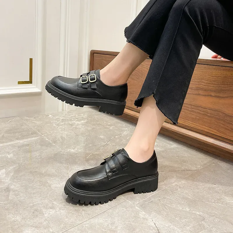 Heavy Rubber-Sole Flats