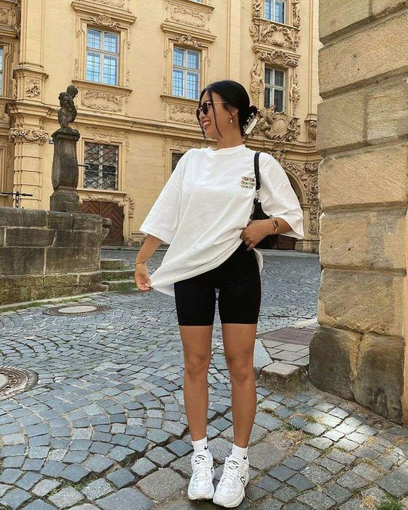 Bike Shorts as Streetwear