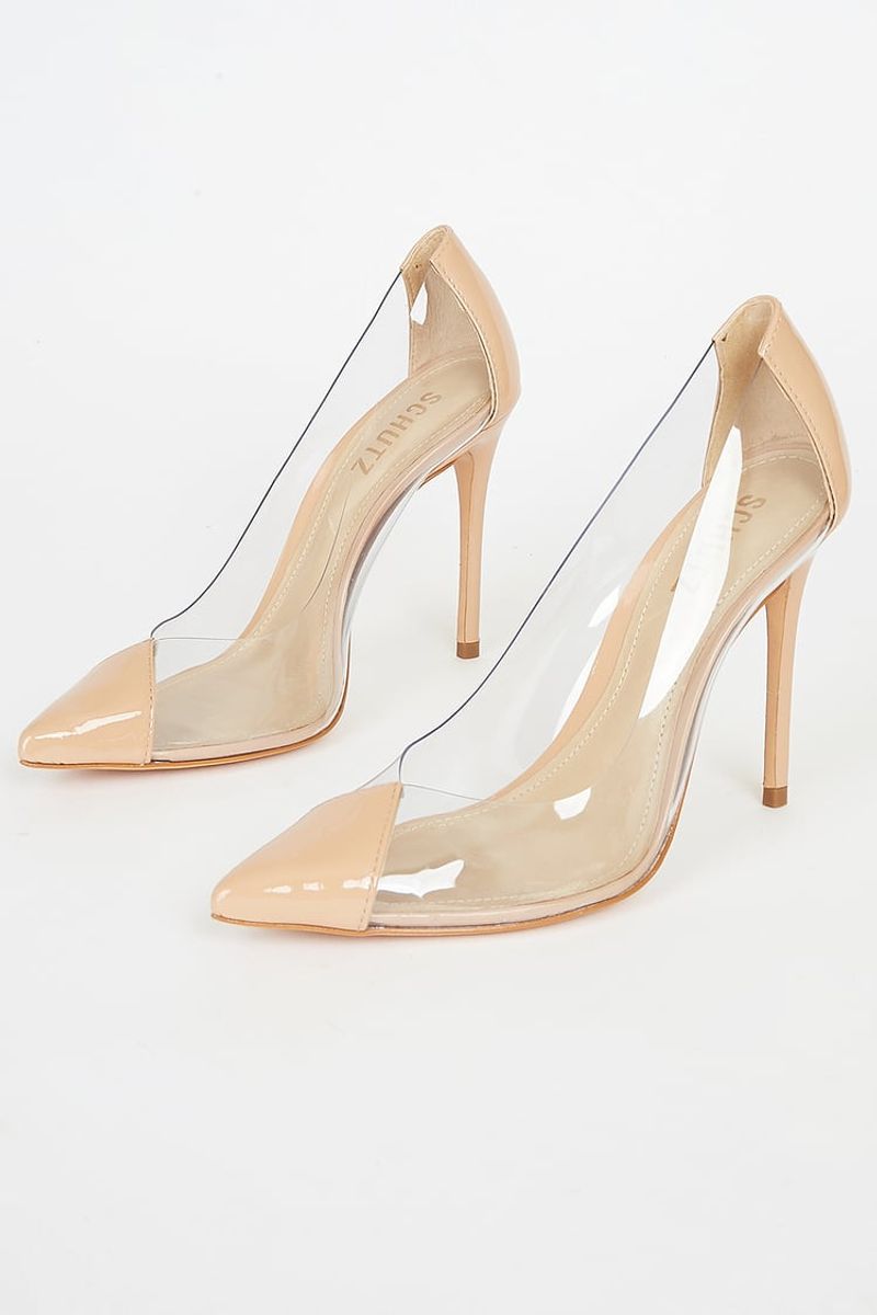 Schutz Cendi Clear PVC Pumps