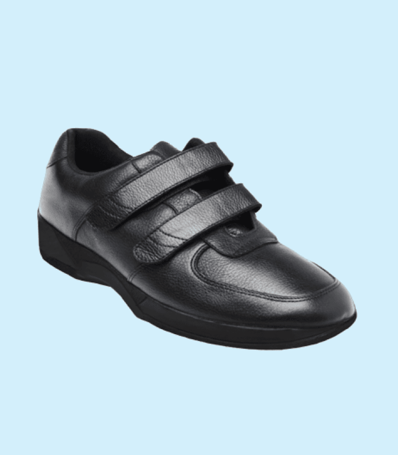 Outdated Walking Shoes with Velcro Straps