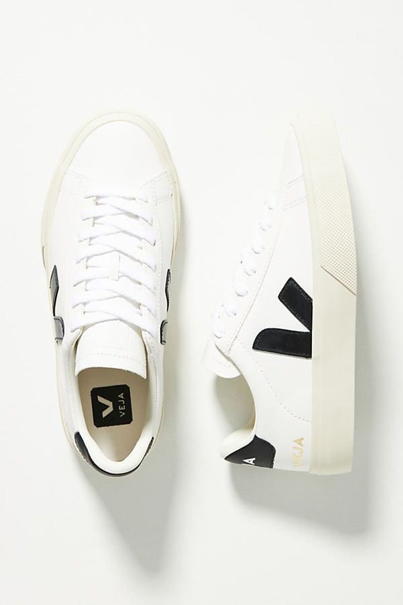 Minimalist Sneakers With a Pop Detail