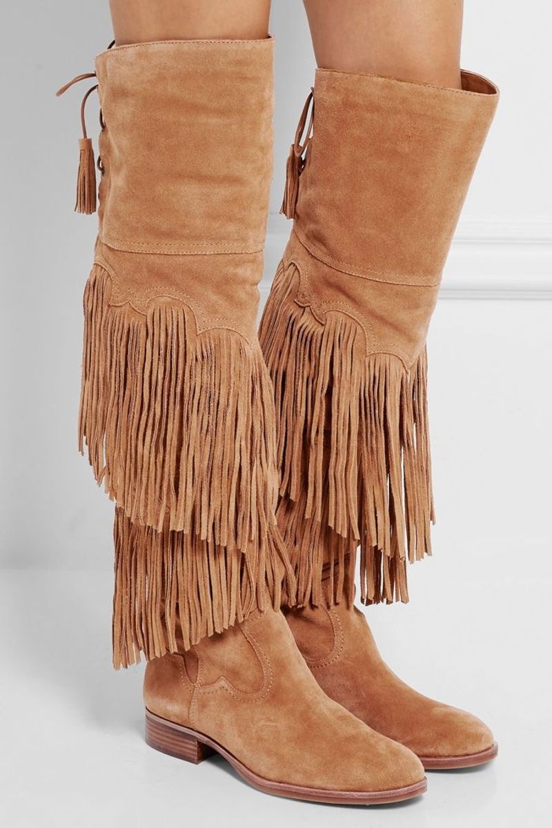 Fringe or Tassel Boots