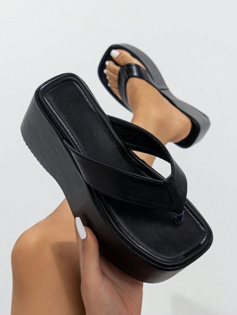 Chunky Platform Flip-Flops