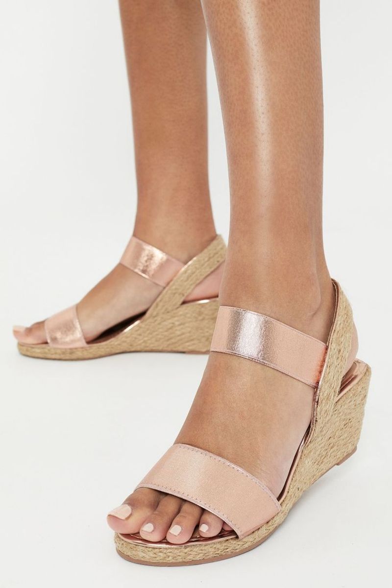 Low Wedge Sandals