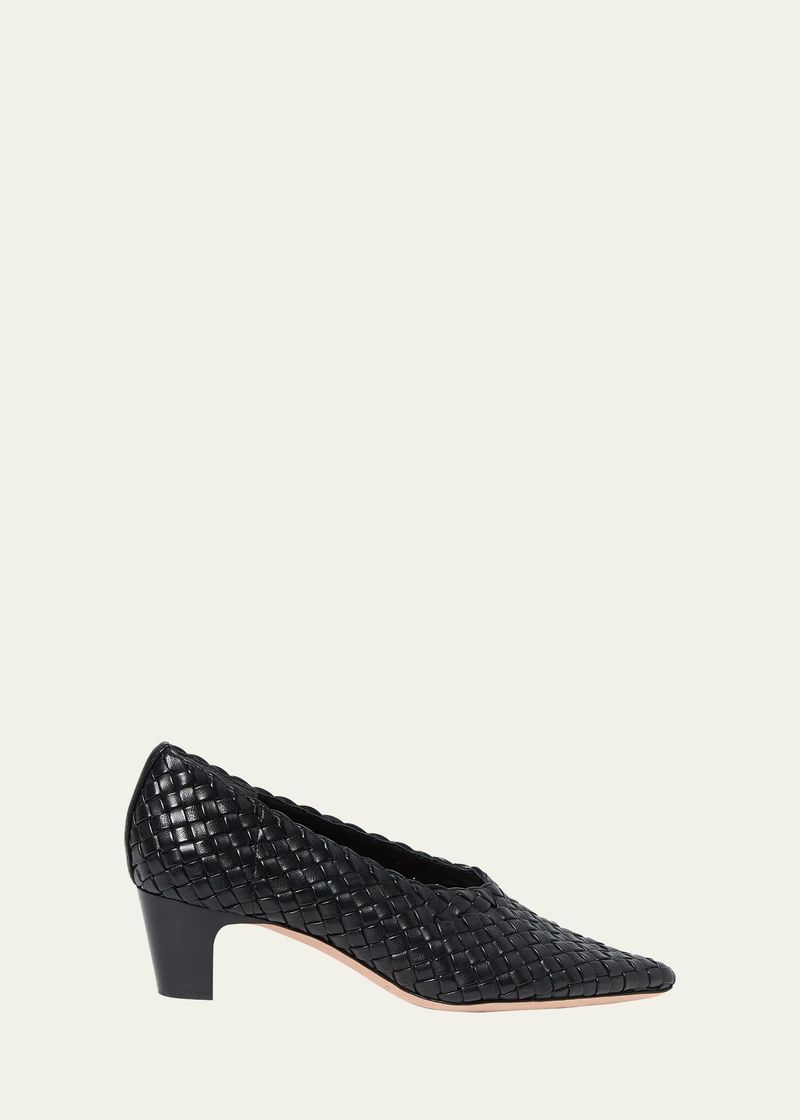 Loeffler Randall - Maeve Woven Pointed Toe Pump