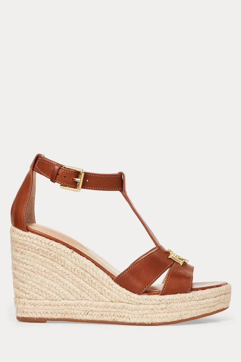 Lauren Ralph Lauren – Peep Toe Wedge Espadrille