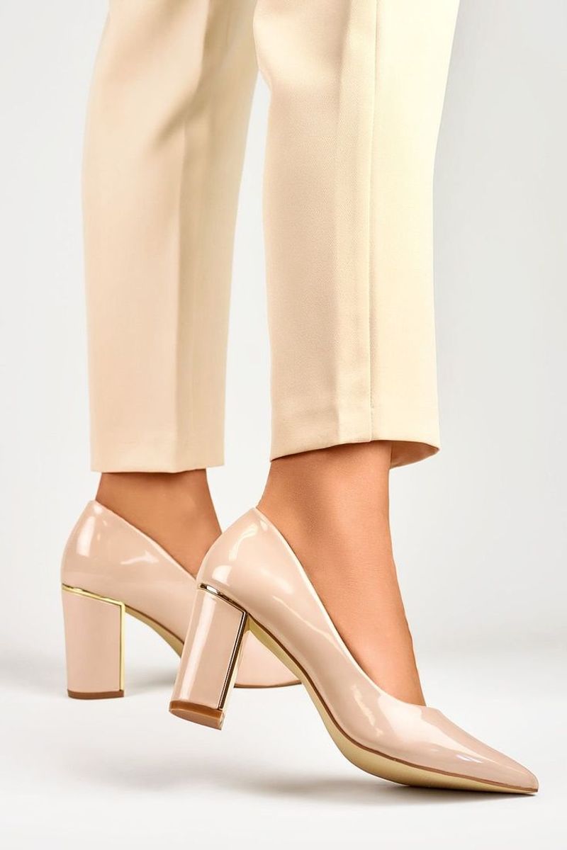 Block-Heel Pumps