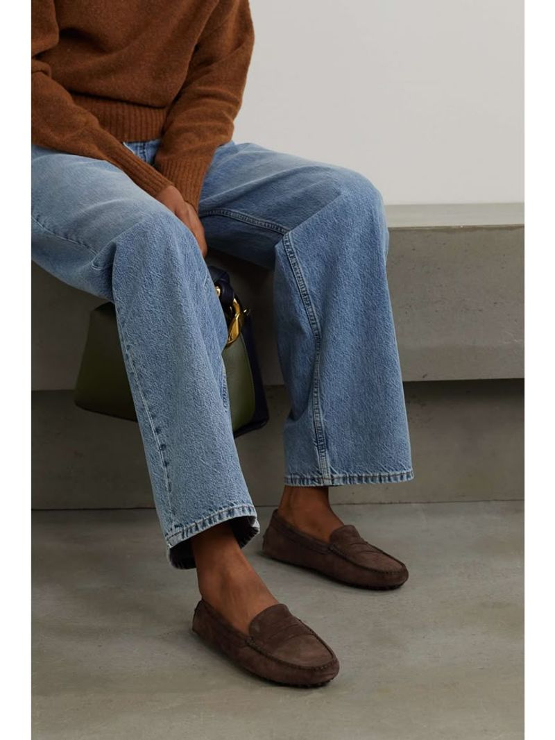 Tod’s Gommino Suede Loafers