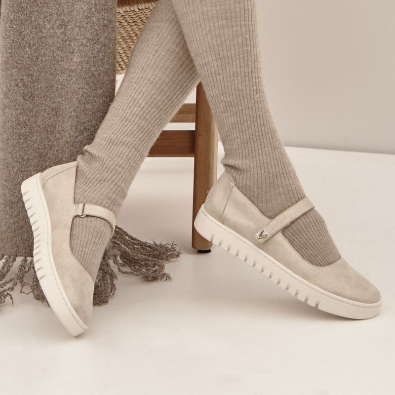 Platform Mary Janes with Arch Support