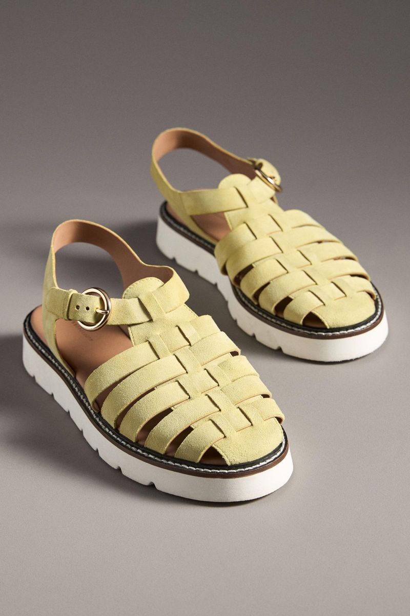 Anthropologie By Anthropologie Fisherman Sandals