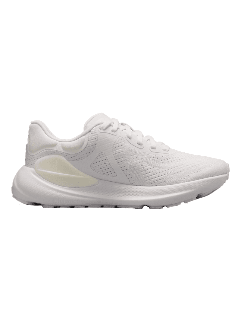 All-White, Overly Cushioned Trainers