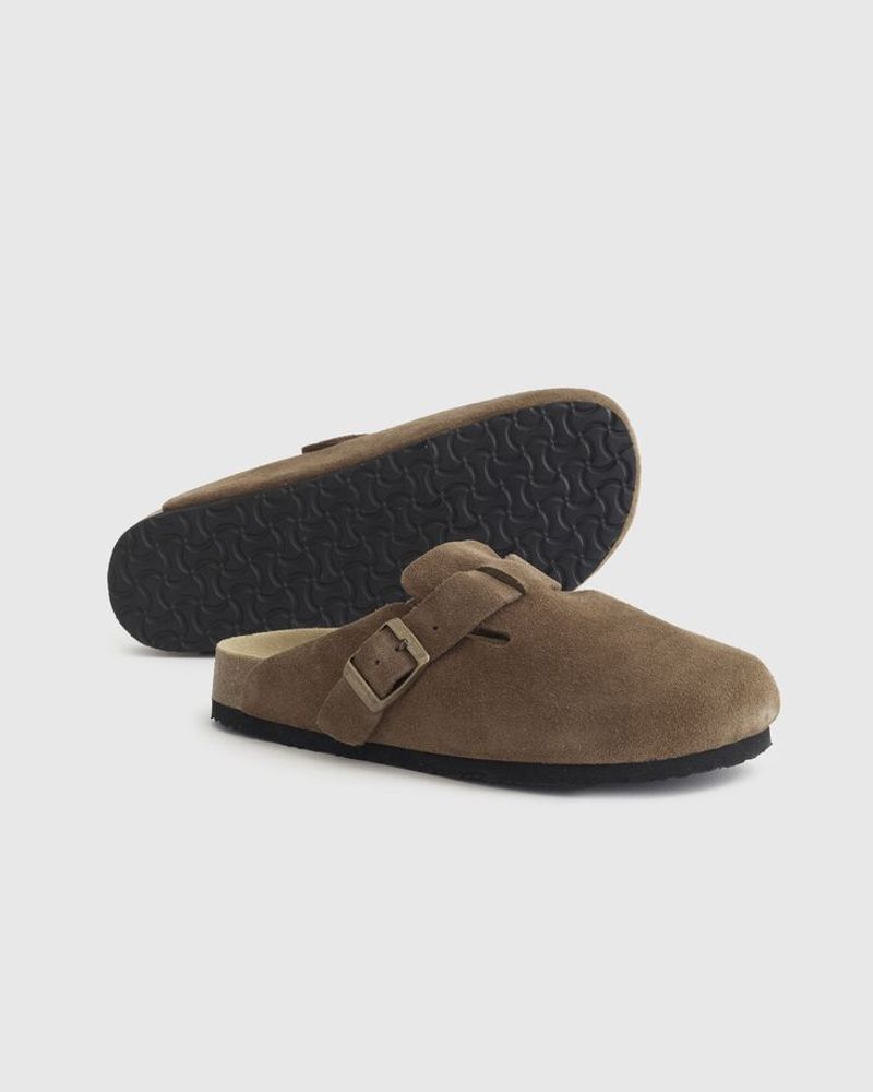 Quince Suede Clog Mule