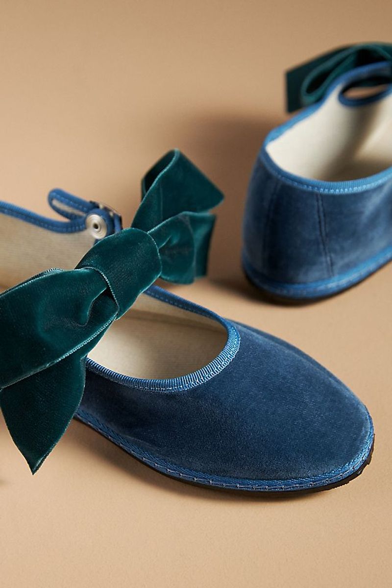 Frilly Ballet Flats with Bows or Ruching