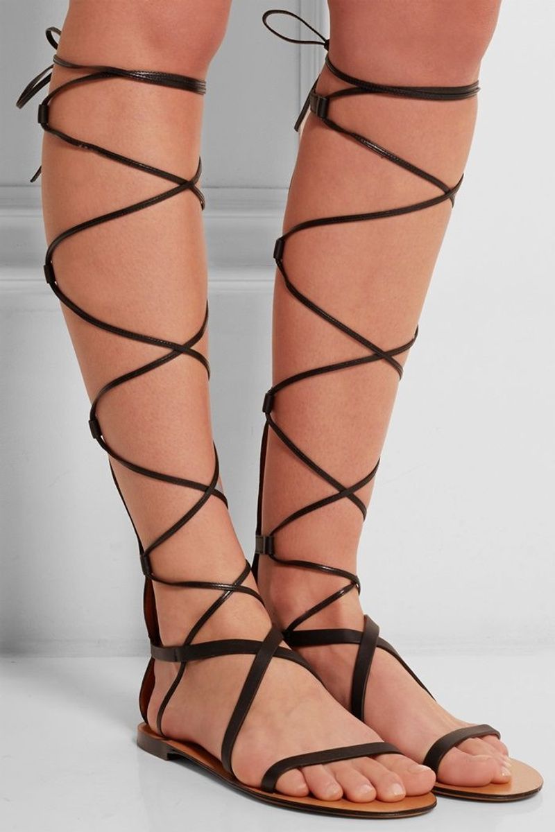 Overly Strappy Gladiator Sandals