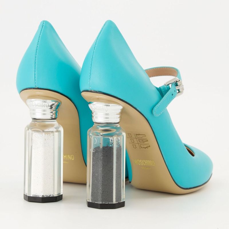 Moschino Pepper Shaker Sculpted Heels