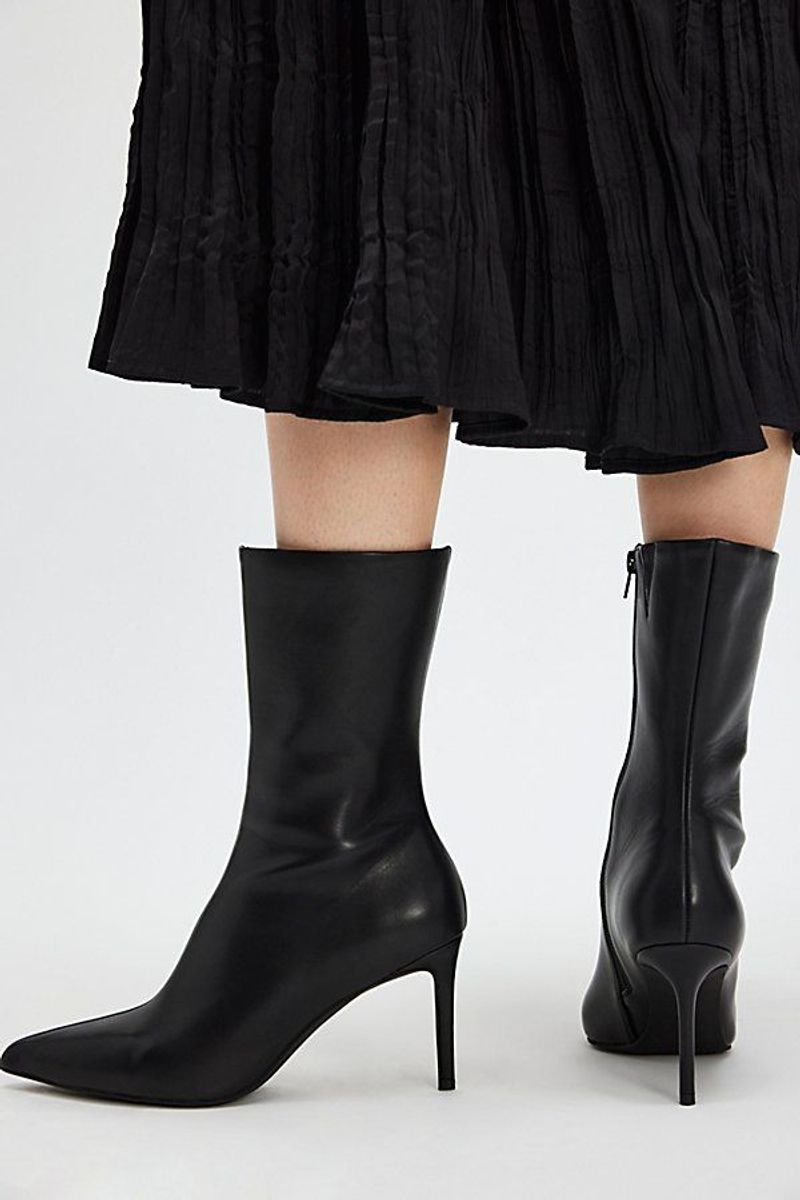 Ankle Boots with a Sleek Silhouette