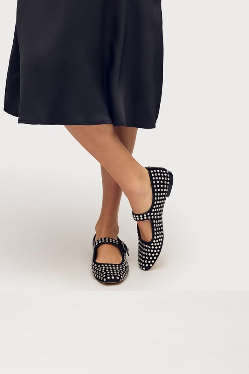 Glittering Sam Edelman Michaela Mary Janes
