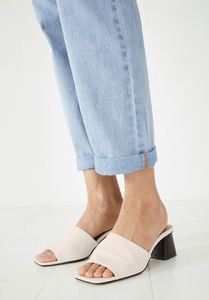 Low Block-Heel Mules