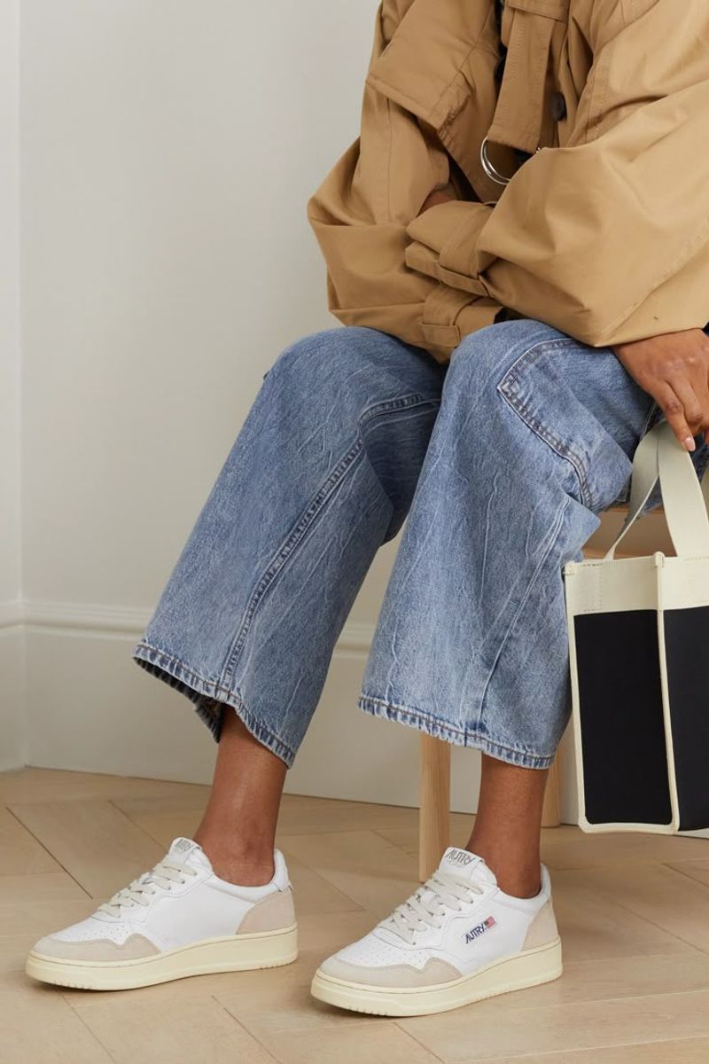 White Sneakers (Streamlined, Not Chunky)