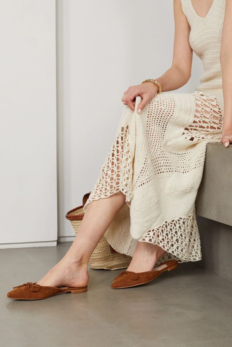Neutral-Toned Mules
